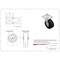Service Caster Tool Box Caster Wheel Set 5'' Glass Filled Nylon Swivel Casters, 4PK TOOL-SCC-30CS520-GFNR-2-TLB-2 - alternate 8